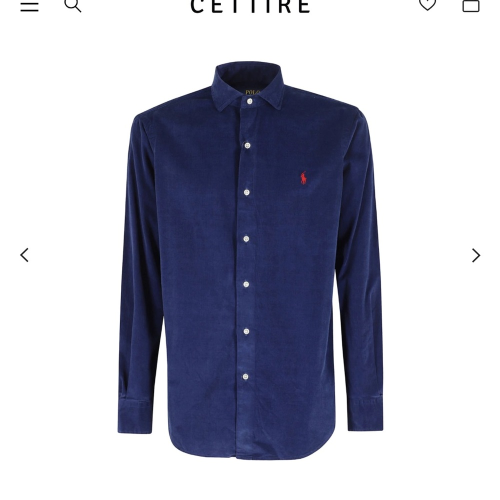 Ralph Lauren Kids Blue Button Down Shirt